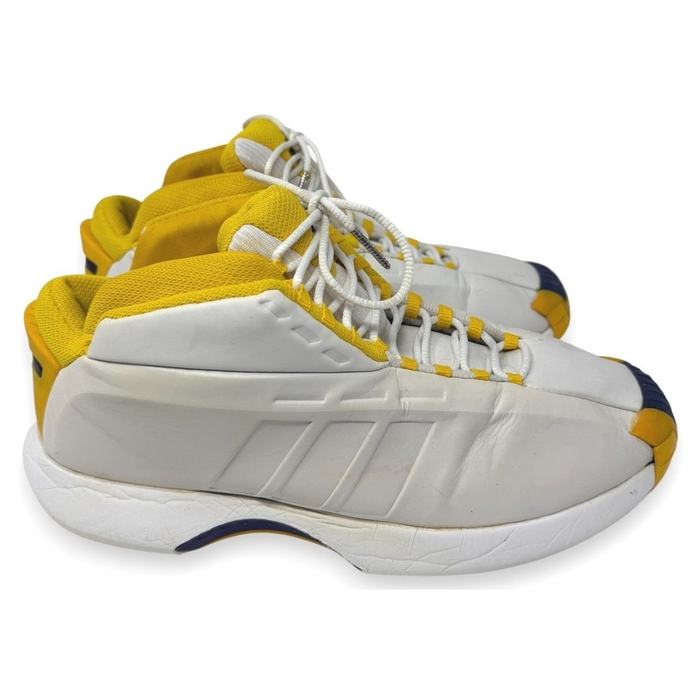 Vtg Adidas Crazy 1 Kobe Bryant Lakers White Purple Basketball Shoes 10.5 2006